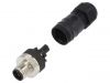 Industrial connector, male, 4A, 125V, 4 pole, 1250 04 T9