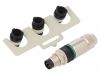 Industrial connector, male, 4A, 32V, 3 pole, 21021511305