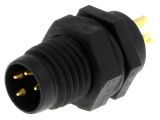 Industrial connector, male, 3A, 30V, 4-pole, LTW8P-04PMMS-SF7001