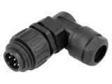 Industrial connector, male, 10A, 250V, 7-pole, C016 30K006 100 12