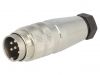 Industrial connector, male, 5A, 300V, 4 pole, C091 31H004 100 2