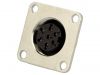 Industrial connector, male, 5A, 100V, 8 pole, C091 31S008 100 2