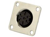 Industrial connector, female, 5A, 100V, 7-pole, C091 31T007 100 2