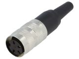 Industrial connector, female, 5A, 300V, 4-pole, T 3301 001
