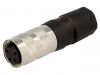 Industrial connector, male, 5A, 300V, 4 pole, T 3300 002