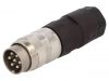 Industrial connector, female, 5A, 300V, 6 pole, T 3403 000