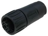 Industrial connector, female, 16A, 400V, 4-pole, C016 20D003 110 12