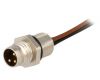 Industrial connector, female, 4A, 60V, 3 pole