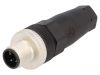 Industrial connector, male, 4A, 60V, 3 pole