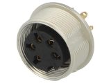 Industrial connector, female, 5A, 250V, 5-pole, KGV 50/6