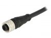 Industrial connector, male, 0.5A, 50V, 8 pole, MSXS-08BMMM-SL7X02