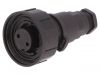 Industrial connector, male, 12A, 250V, 2 pole, PX0735/P
