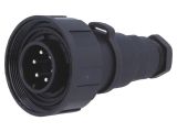 Industrial connector, male, 5A, 250V, 6-pole, PX0739/P