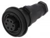 Industrial connector, male, 5A, 250V, 6 pole, PX0739/P