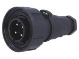 Industrial connector, male, 10A, 250V, 4-pole, PX0748/P