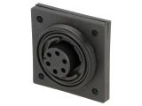 Industrial connector, female, 5A, 250V, 6-pole, PX0767/S