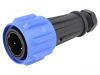 Industrial connector, female, 5A, 250V, 6 pole, PX0767/S