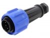 Industrial connector, male, 32A, 600V, 3 pole, PX0911/03/P