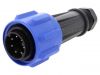 Industrial connector, male, 32A, 600V, 5 pole, PX0911/05/P