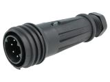 Industrial connector, male, 32A, 430V, 7-pole, PX0921/07/P