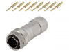 Industrial connector, male, 13A, 300V, 4 pole, RT0610-4PNH-K