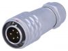 Industrial connector, male, 13A, 250V, 3 pole, SF1210/P3I