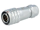 Industrial connector, male, 5A, 125V, 7-pole, SF1210/P7I
