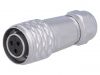 Industrial connector, male, 3A, 125V, 9 pole, SF1210/P9I