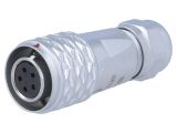 Industrial connector, female, 5A, 180V, 5-pole, SF1210/S5I