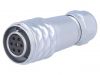 Industrial connector, female, 5A, 200V, 4 pole, SF1210/S4I