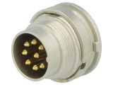 Industrial connector, male, 5A, 60V, 8-pole, SGV 81