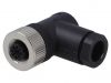 Industrial connector, female, 2A, 30V, 8 pole, SM12-PRP-A8W-1B9