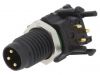 Industrial connector, male, 3A, 60V, 3 pole