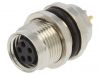 Industrial connector, female, 3A, 30V, 5 pole
