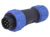 Industrial connector, male, 5A, 180V, 5 pole, SP1310/P5IN