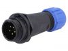 Industrial connector, male, 13A, 250V, 2 pole, SP1311/P2IN