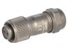 Industrial connector, male, 13A, 250V, 3 pole, ST1210/P3