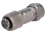 Industrial connector, female, 13A, 250V, 3-pole, ST1210/S3