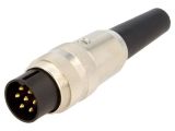 Industrial connector, male, 5A, 250V, 7-pole, SV 70