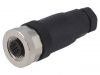 Industrial connector, male, 5A, 60V, 8 pole, SV 81