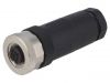 Industrial connector, female, 4A, 60V, 5 pole, T4110001051-000