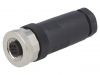 Industrial connector, female, 4A, 60V, 5 pole, T4110012051-000
