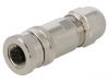 Industrial connector, female, 4A, 60V, 5 pole, T4110402051-000