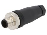 Industrial connector, male, 4A, 250V, 4-pole, T4111001041-000