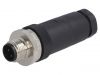 Industrial connector, male, 4A, 60V, 5 pole, T4111001051-000