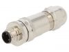Industrial connector, male, 4A, 250V, 4 pole, T4111011041-000