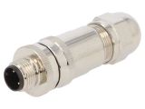 Industrial connector, male, 4A, 250V, 3-pole, T4111012031-000