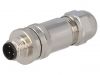 Industrial connector, male, 4A, 60V, 5 pole, T4111011051-000