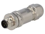 Industrial connector, male, 4A, 60V, 5-pole, T4111012051-000