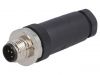 Industrial connector, male, 4A, 60V, 5 pole, T4111012051-000